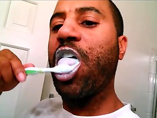 Blonde Enjoys Toothpaste Spit with Blowjob